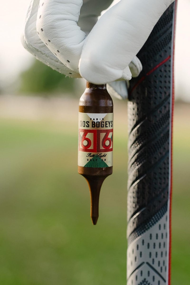 Putt Light Store Beer Bottle Golf Tees, Virtually Unbreakable and Recyclable Plastic Golf Tee 6 Pack, Golf Gift for Men, Bachelor Party Novelty Gift, for Golfers,3-1/4" Tall - Image 3